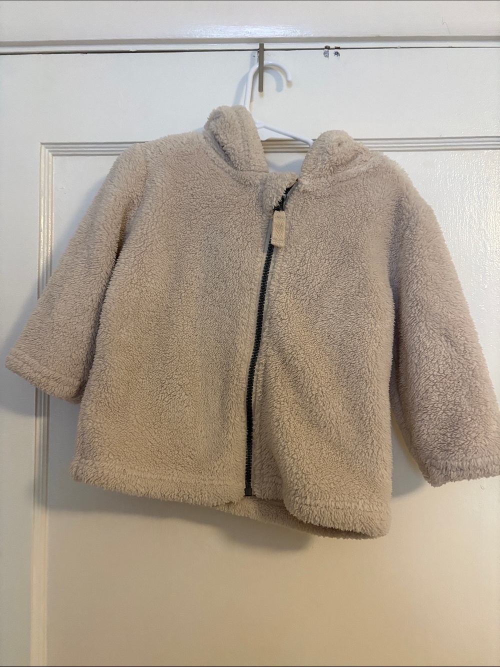 EUC Hanna Andersson Teddy fleece jacket